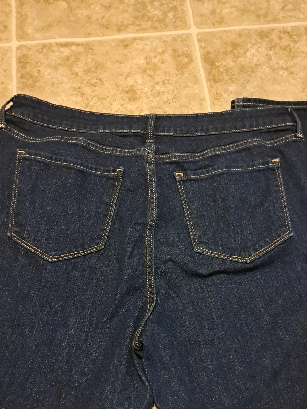 Old Navy Dark Blue Women's Stretch Jeans. High Rise Size 16 Short.